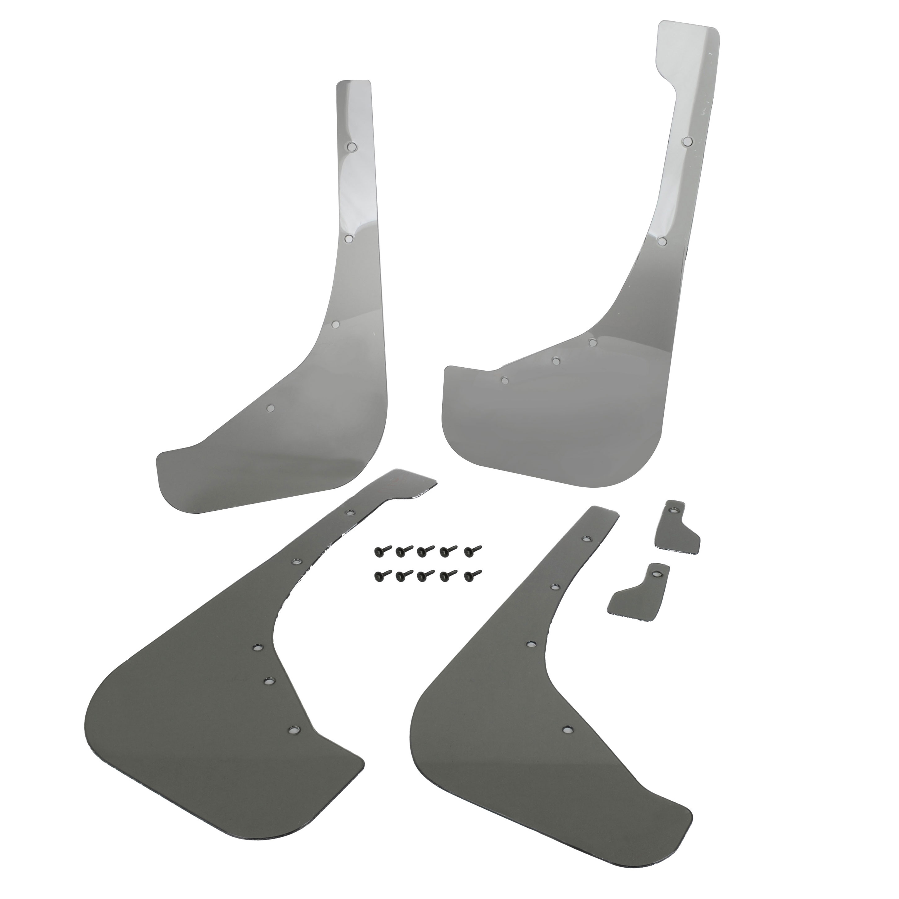1984-1996 Corvette C4 Smoked Front and Rear Splash Guards -