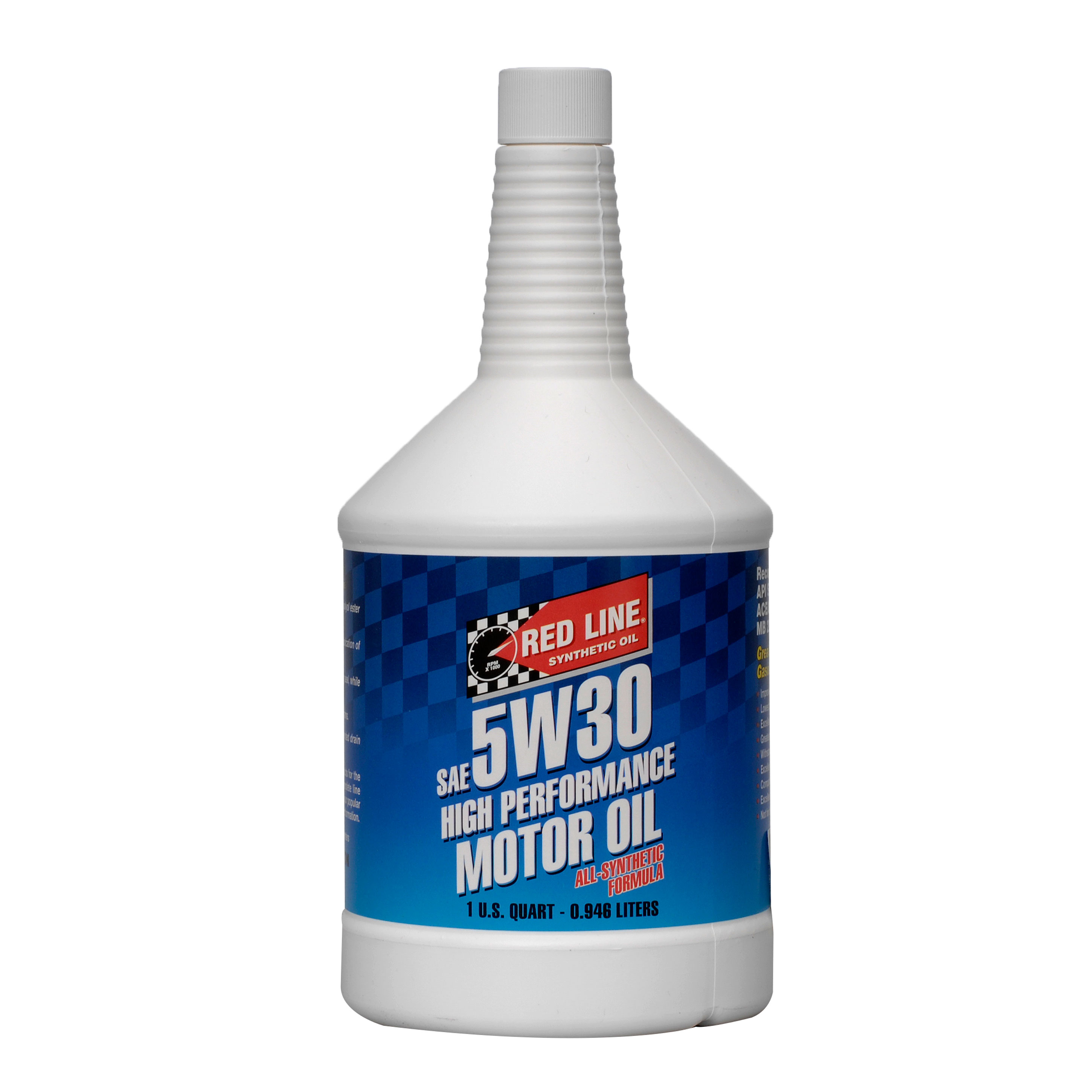 VW Red Line Synthetic SAE 5W30 High Performance Motor Oil - 1 Quart