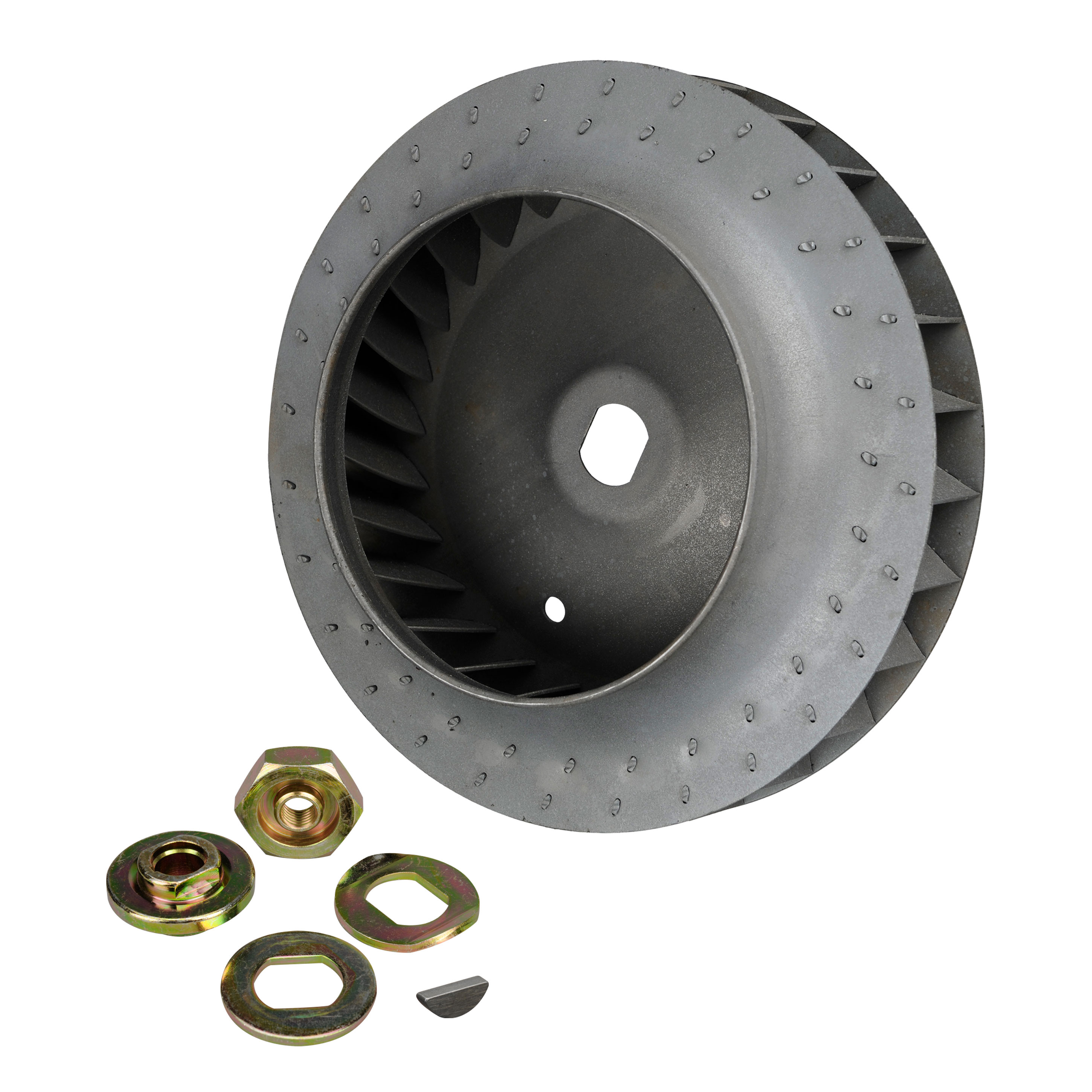 Air Cooled VW 1971-1979 Cooling Fan Wide Style 36.9mm with Hardware 