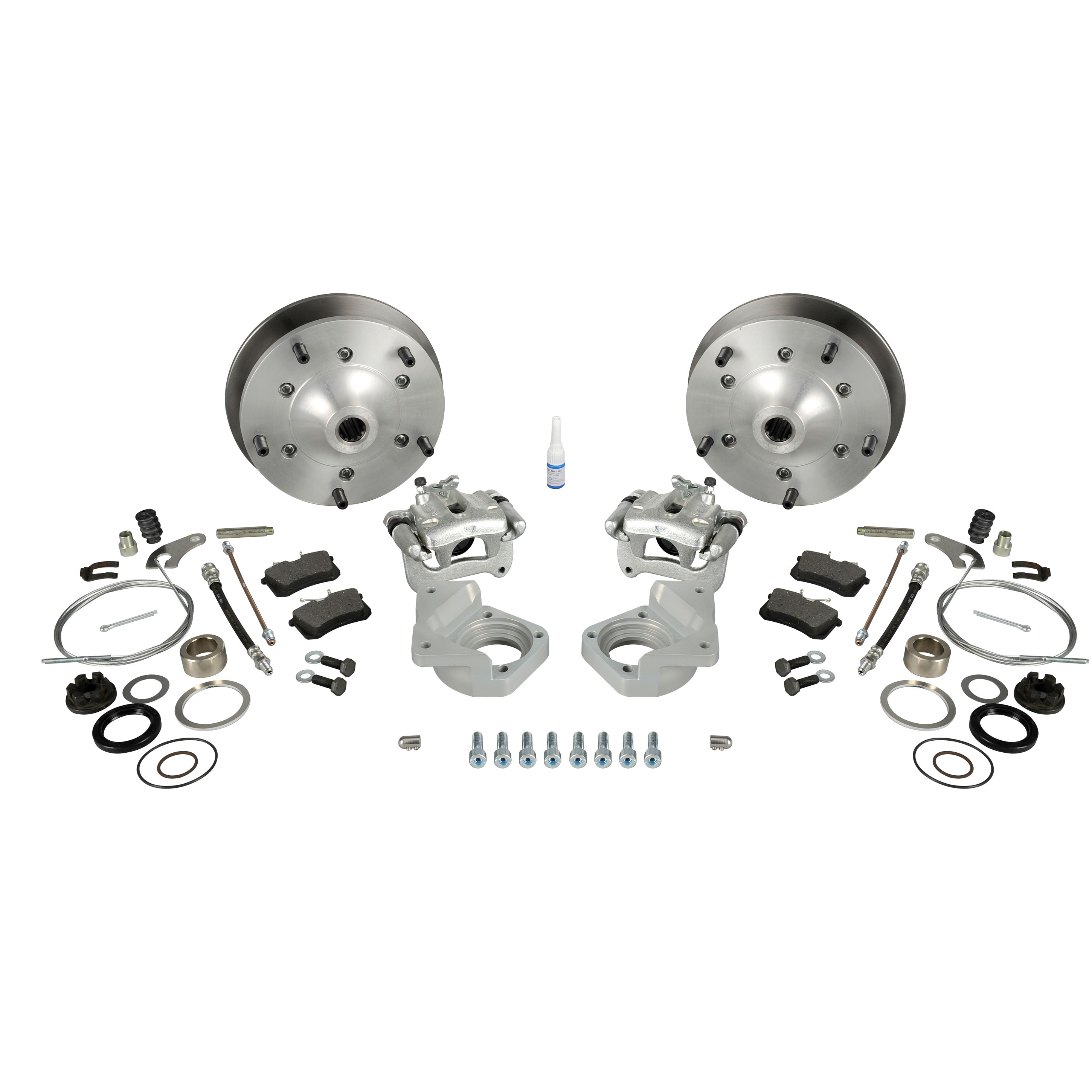 Empi 22-2911 Vw Bug Rear Disc Brake Kit 1968-1979, 5 Lug