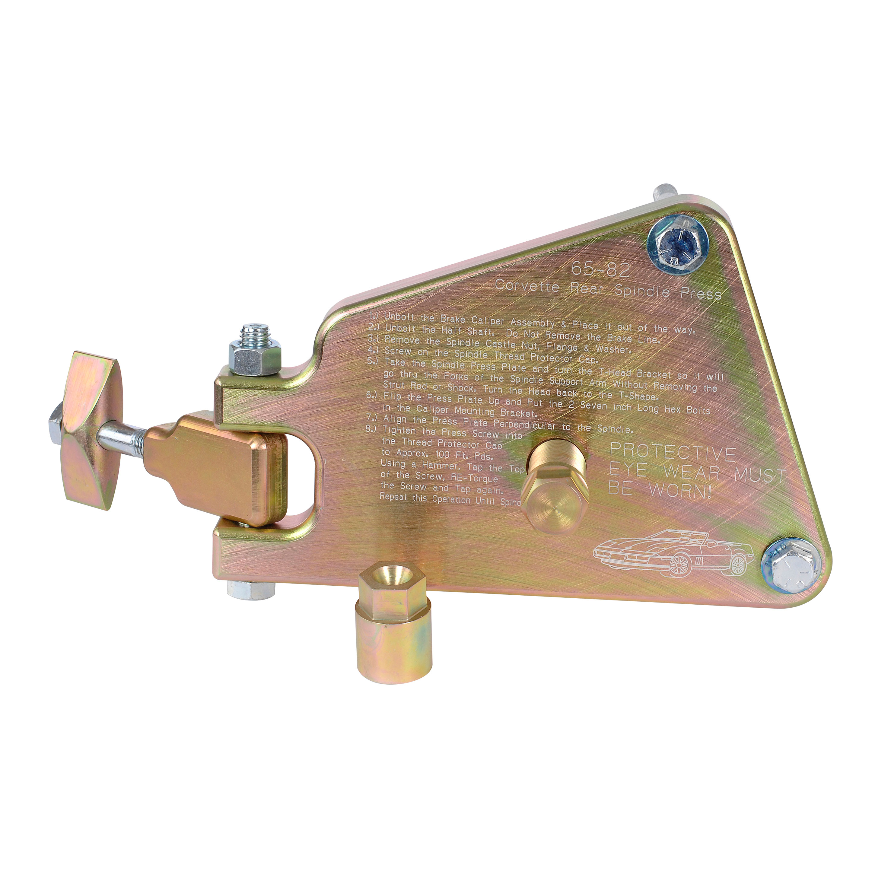 1963-1982 Corvette Rear Spindle Removal Press -