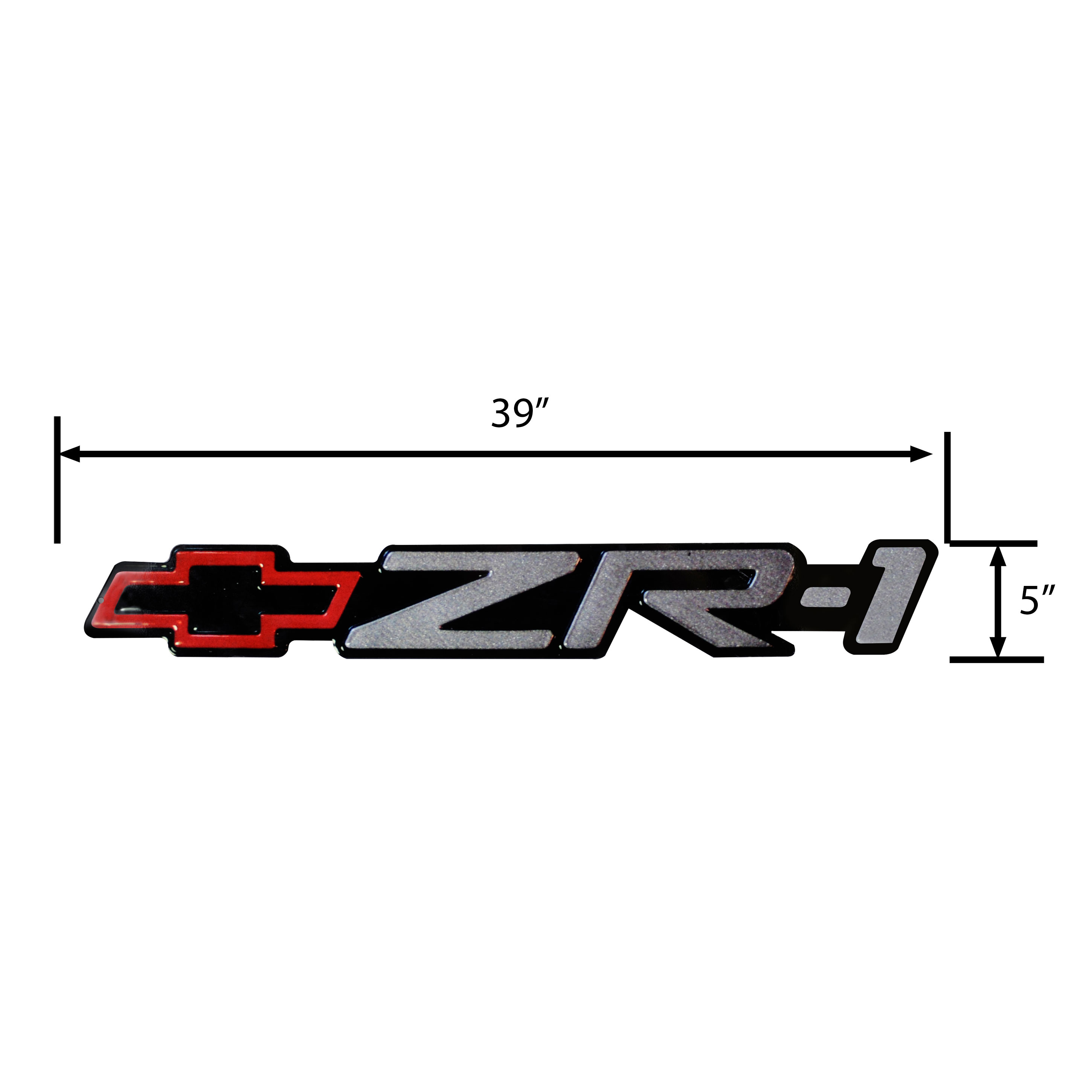 1990-1995 Corvette ZR1 Heavy Gauge Metal 39x5 Sign -