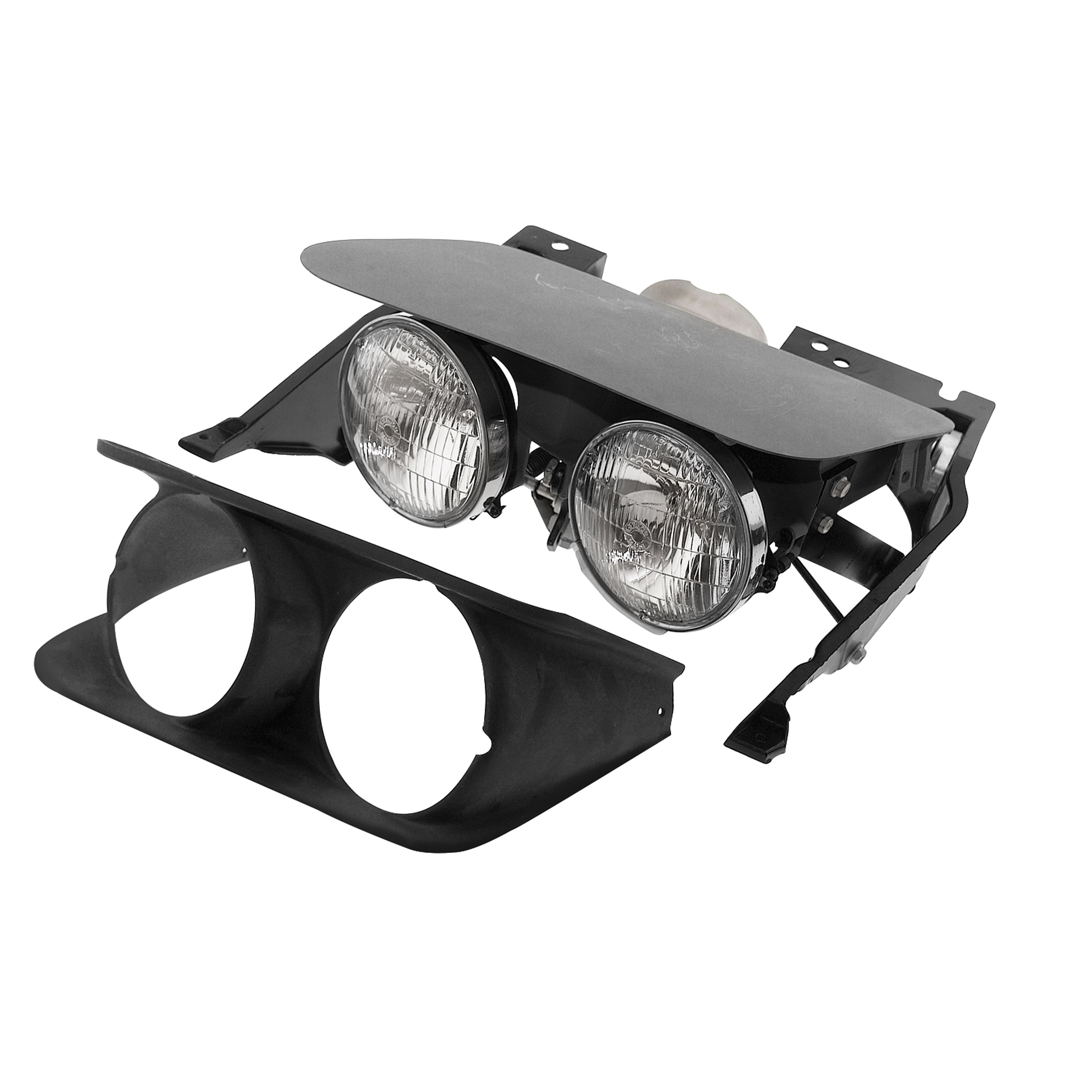 1975-1982 Corvette C3 Headlight Door Assembly Complete LH -