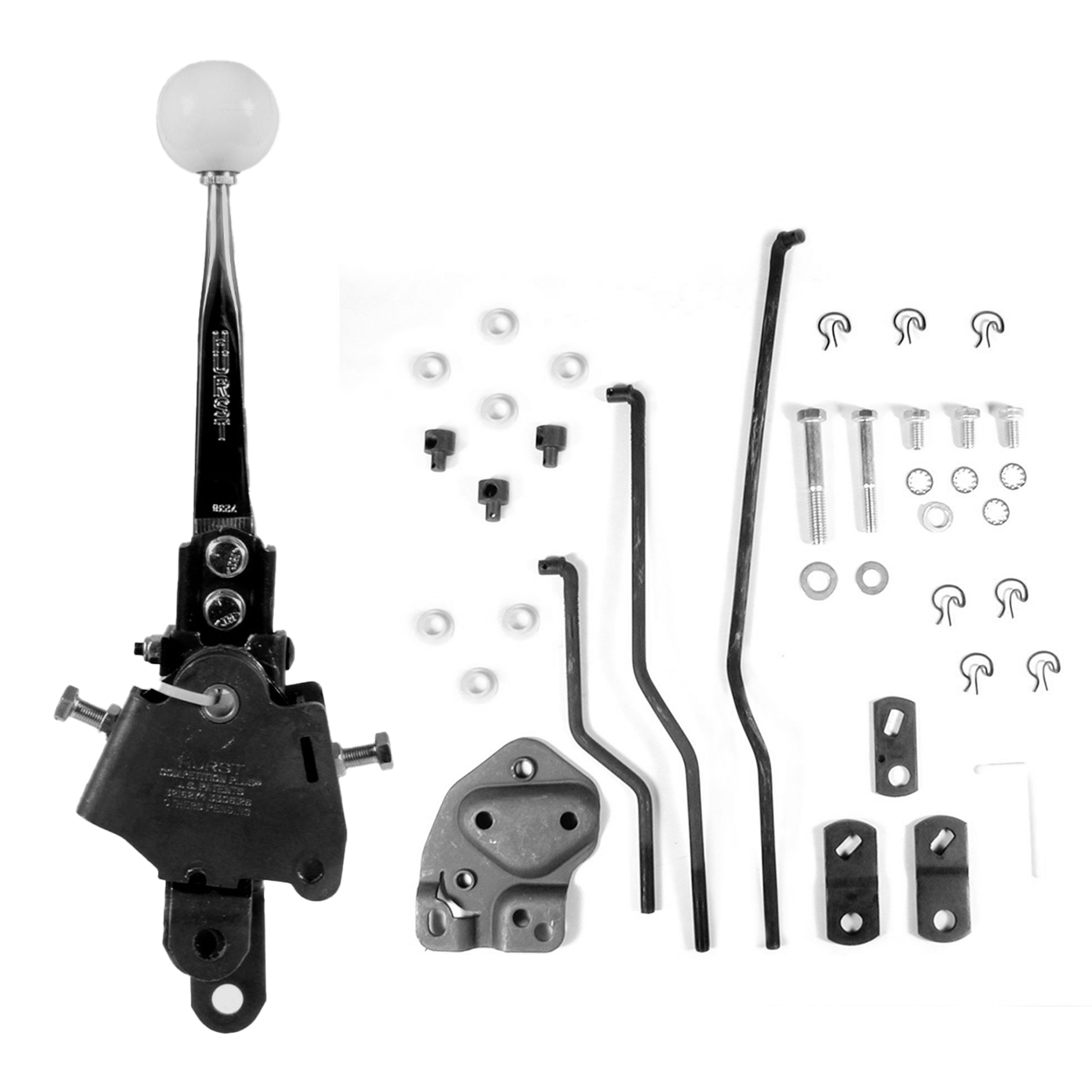 RT 109445 専用 1957-1962 Corvette Hurst Borg Warner T-10 Shift Kit with Linkage -
