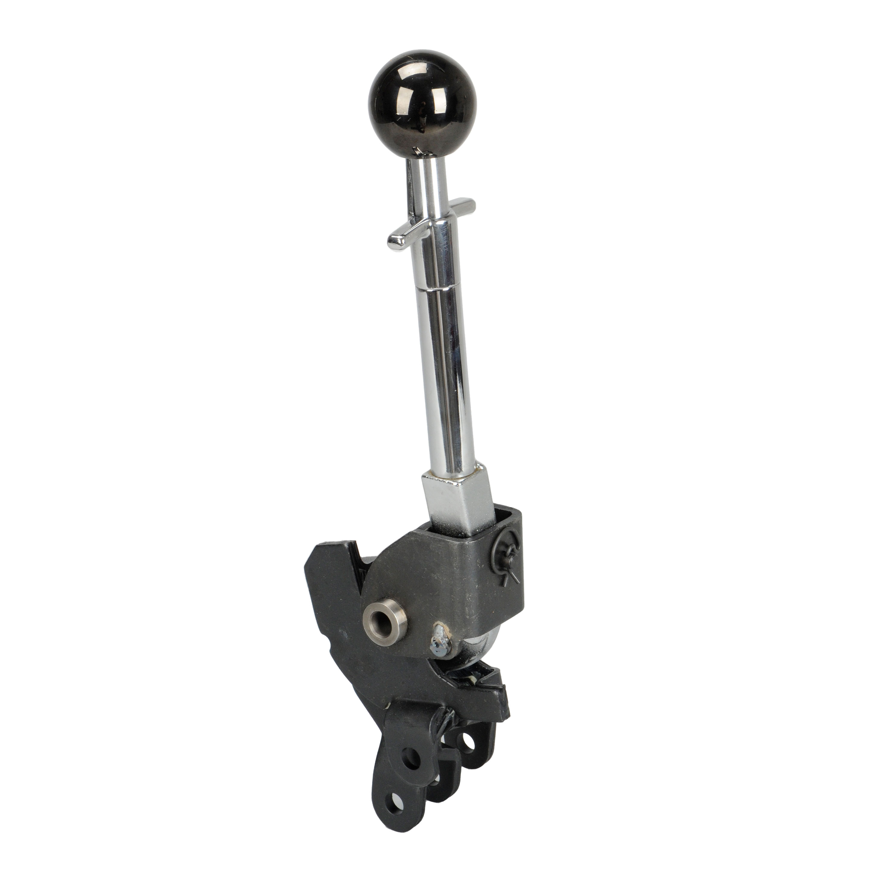 1969-1976 Corvette Stock Shifter Assembly in Chrome with Black