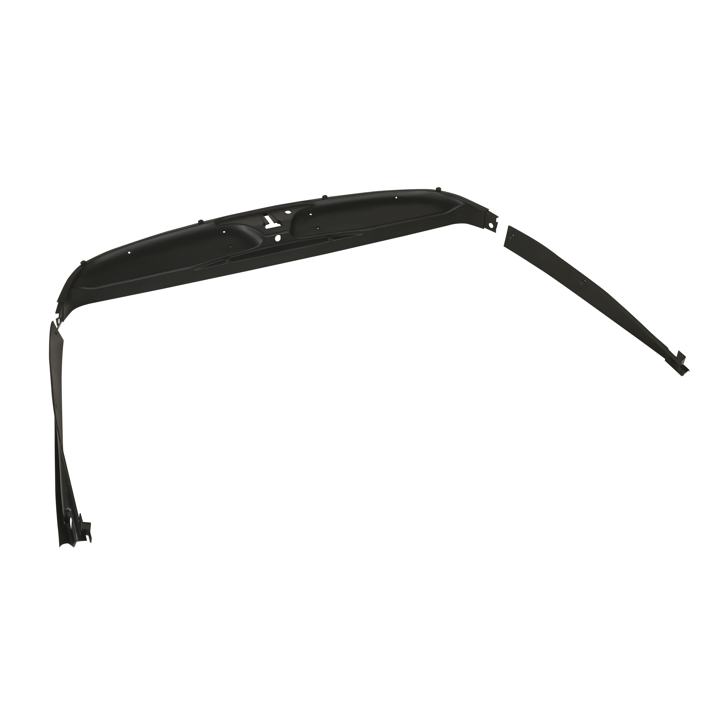 Heavy Duty Rear Hatch Vent Latch For 1984-1996 Corvette C4 Coupe - Steel Construction, Painted Finish