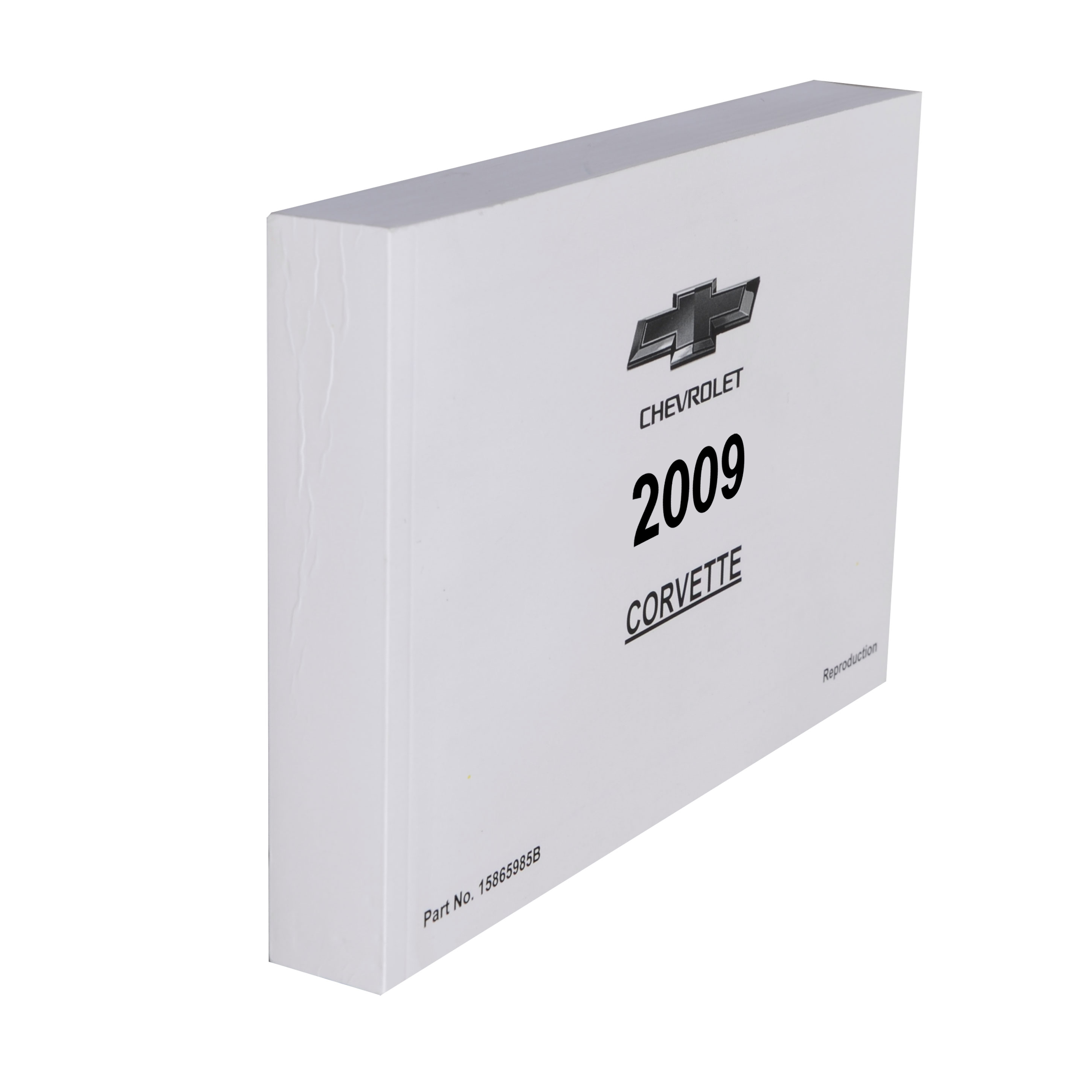 2009 Corvette Owners Manual - Standard, Z06 & ZR1 Models