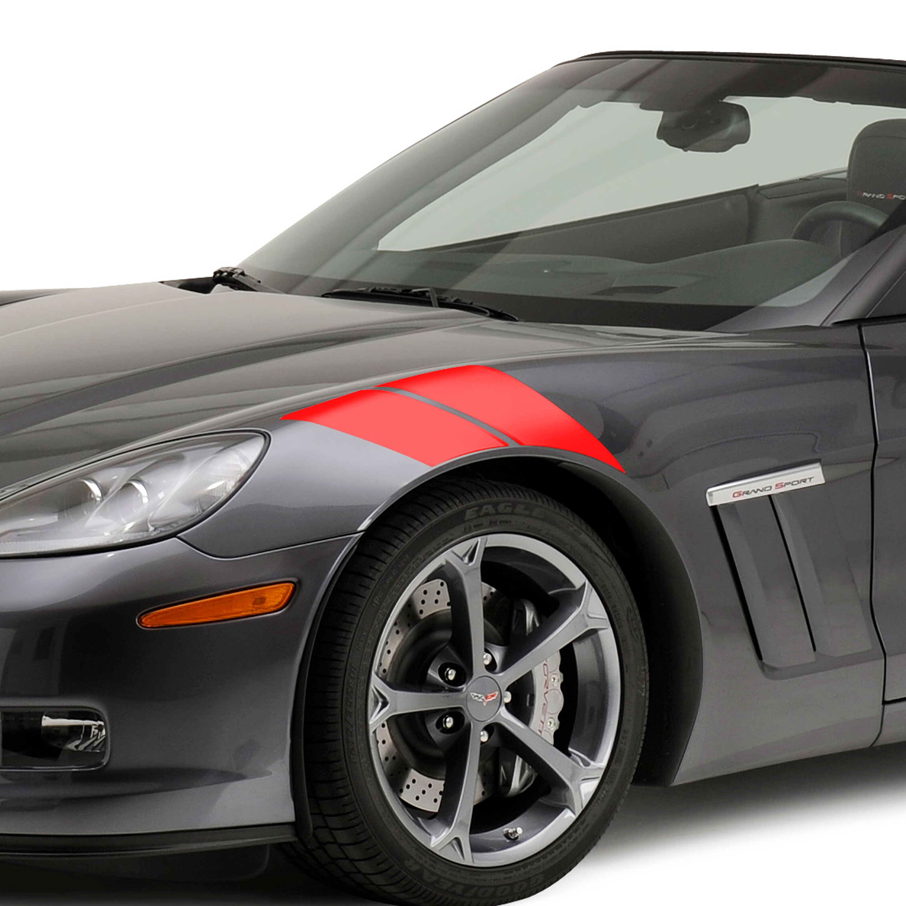 2010-2013 Corvette C6 Front Fender Wide Body Single Color