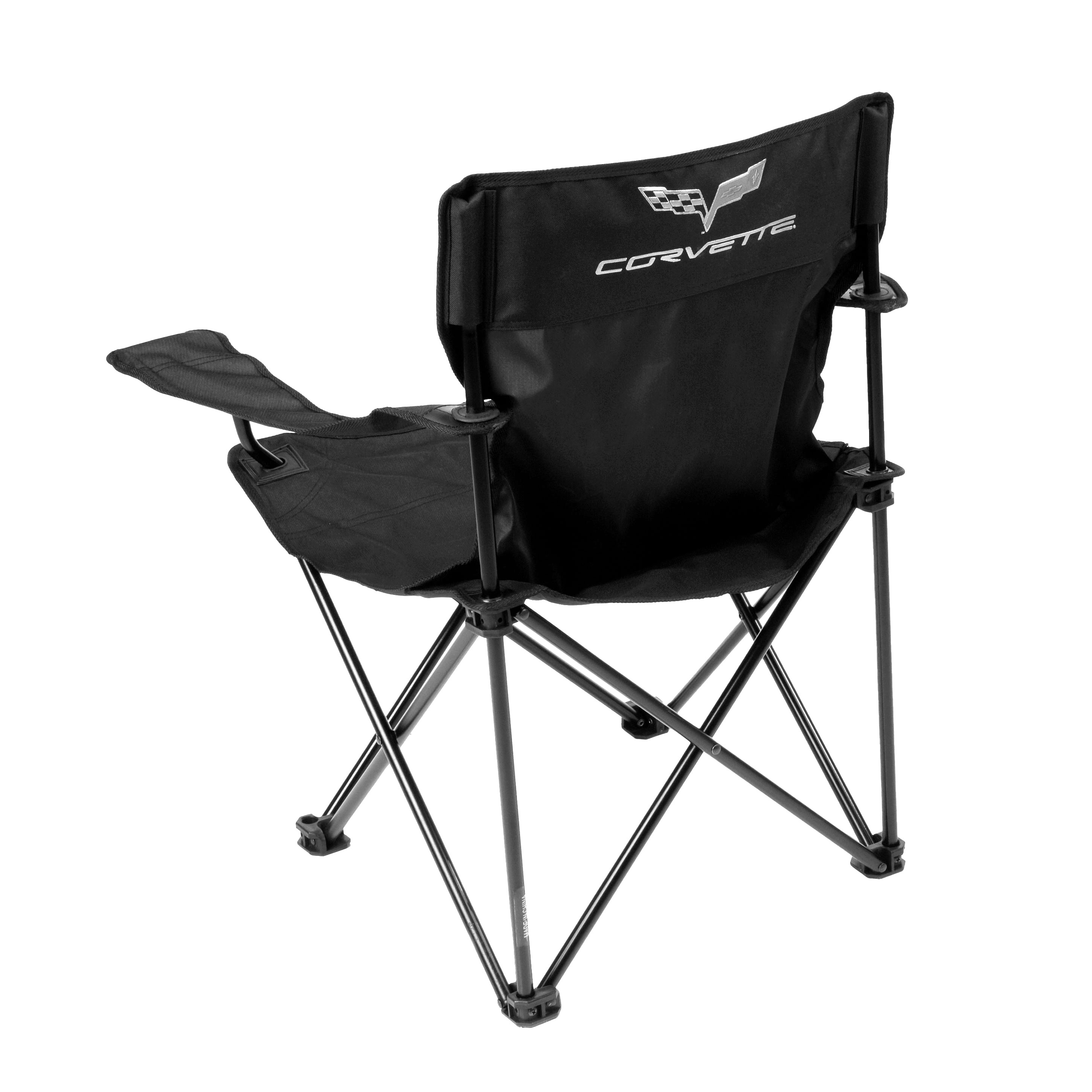 C6 コルベットZ06　チェアー　折り畳みチェアー　イス Amazon.com: Corvette Travel Folding Chair with C6 Logo - Sporting
