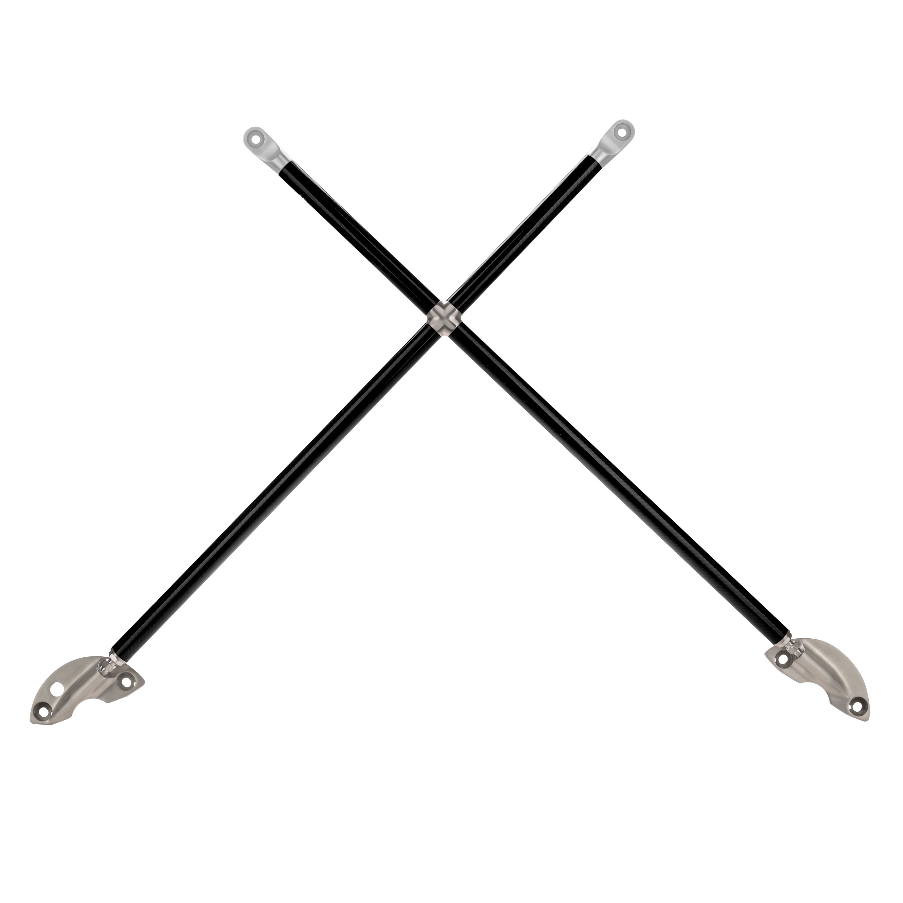 2023-2026 C8 Z06 Carbon Fiber X-Brace - Black -